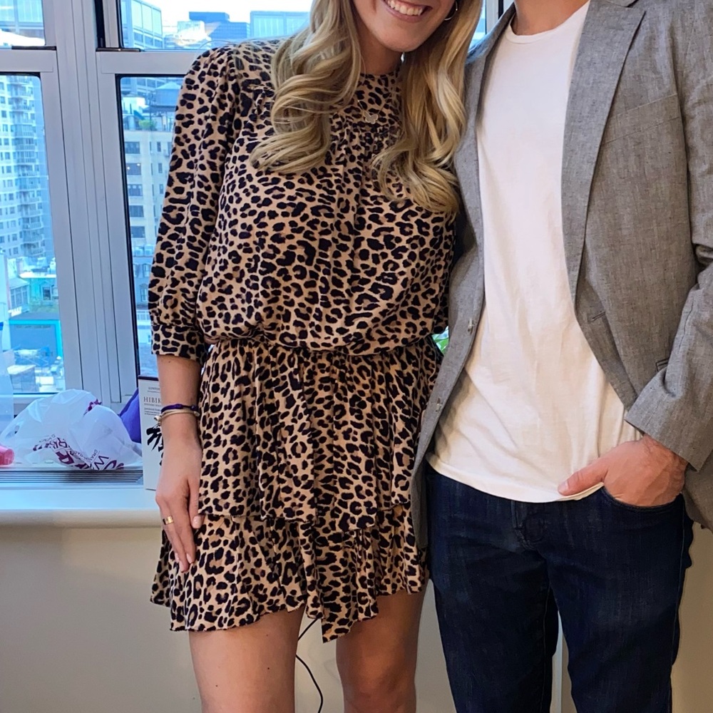 Zadig & Voltaire Rooka Leopard Print Dress - Picture 4 of 4